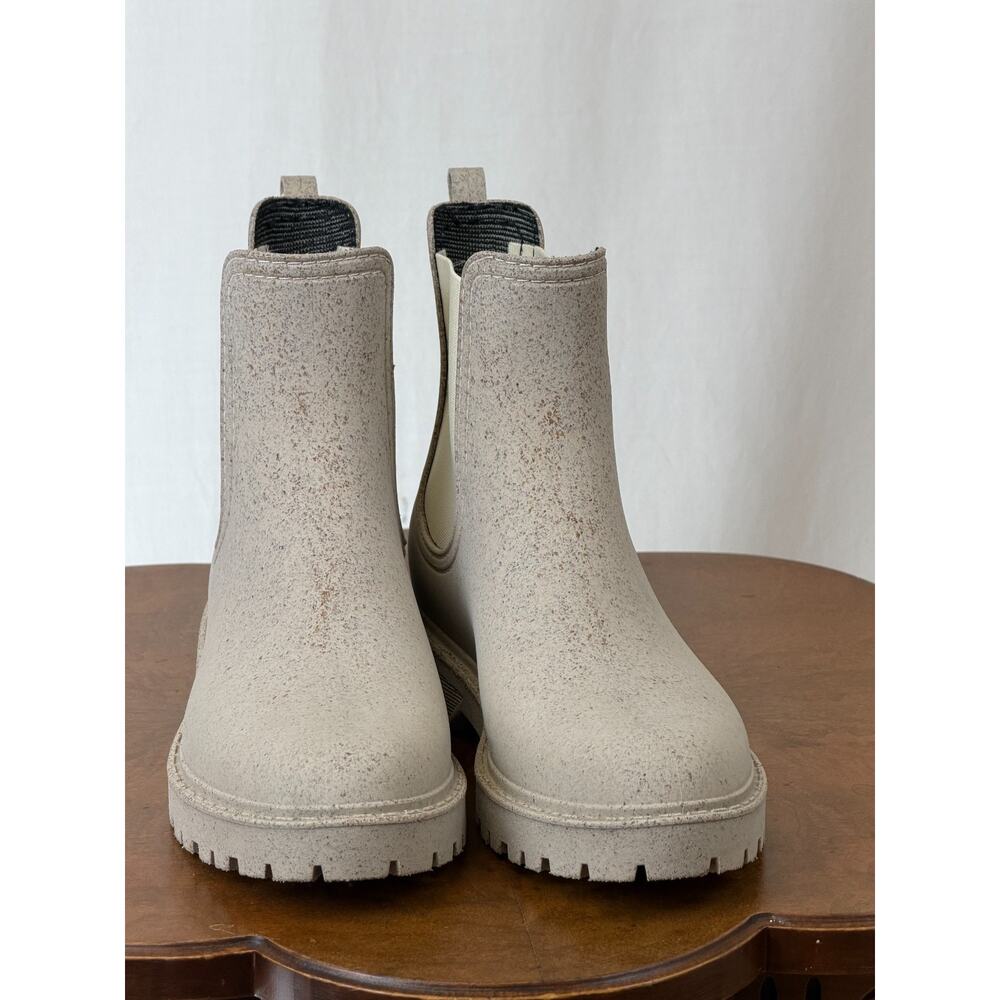 NIB Bos & Co Asportuguesas CORK Chelsea Ankle Pull On Boot Oatmeal EU 40 #0374 - Picture 3 of 7
